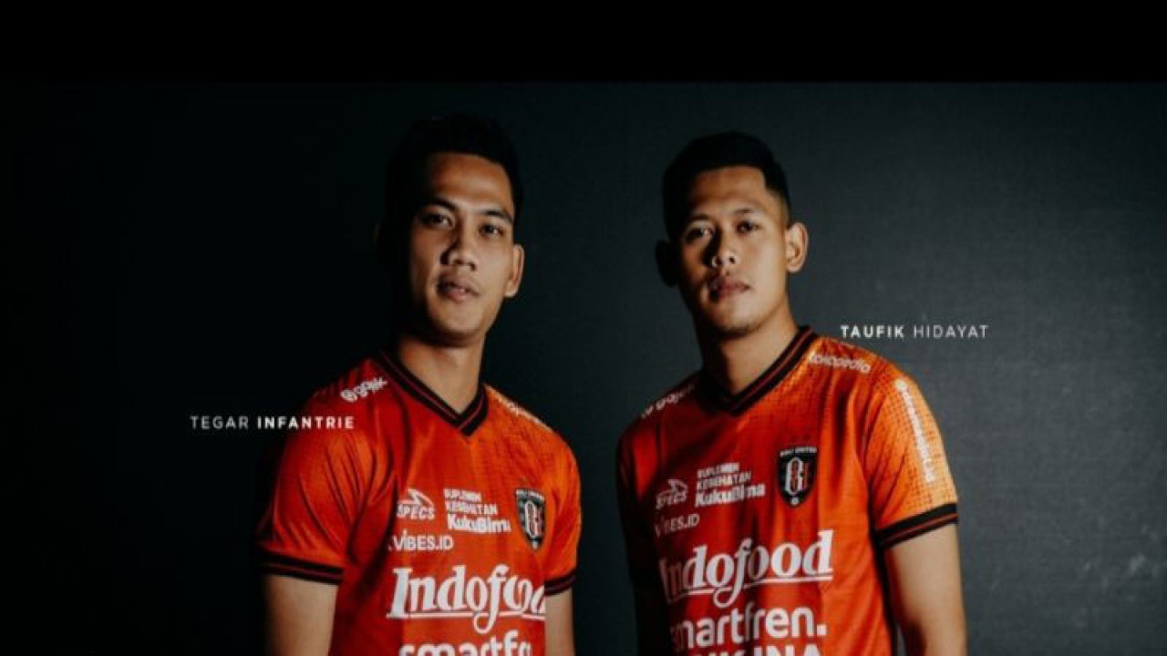 Tangkapan layar - Bali United kenalkan dua pemain baru untuk musim 2023-2024 di Gianyar, Bali, Senin (15/5/2023). (ANTARA/Baliutd)