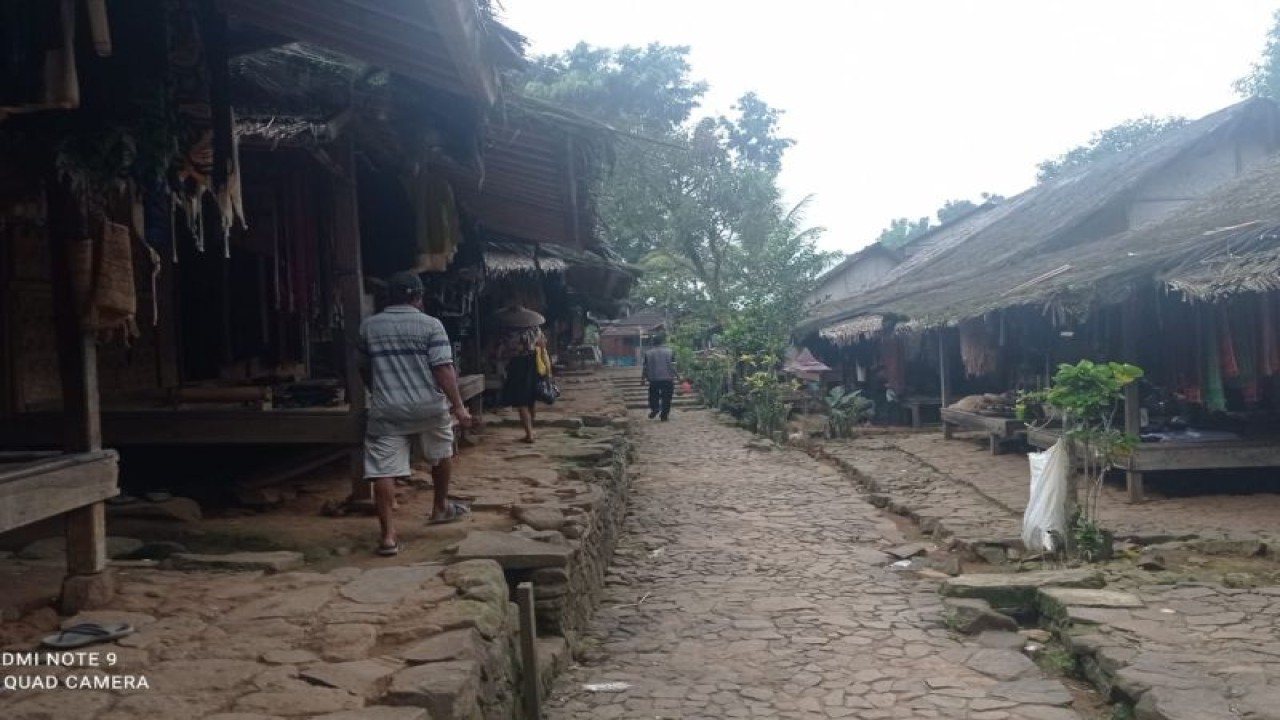 Pemukiman kawasan Badui di pedalaman Kabupaten Lebak merupakan wisata budaya yang mendunia di Provinsi Banten. ANTARA/Mansyur