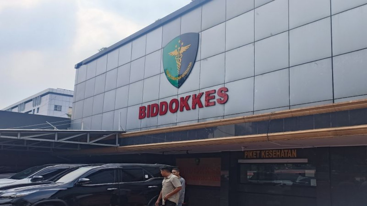 Gedung Bidang Kedokteran dan Kesehatan (Biddokkes) Polda Metro Jaya. ANTARA/Ilham Kausar