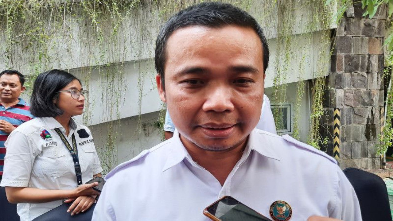 Kepala Tim Kerja dan Pencegahan BNNK Kota Tangerang, Syamsul Arifin (ANTARA/Azmi Samsul Maarif)