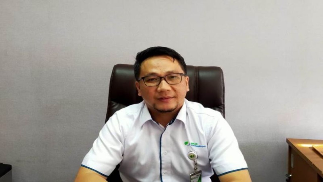Kepala Kantor Cabang BPJS Ketenagakerjaan Depok Achiruddin (ANTARA/ist.)