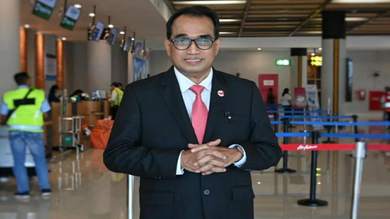 Menhub Budi Karya Sumadi. ANTARA/HO-Biro Komunikasi dan Informasi Publik (BKIP) Kemenhub