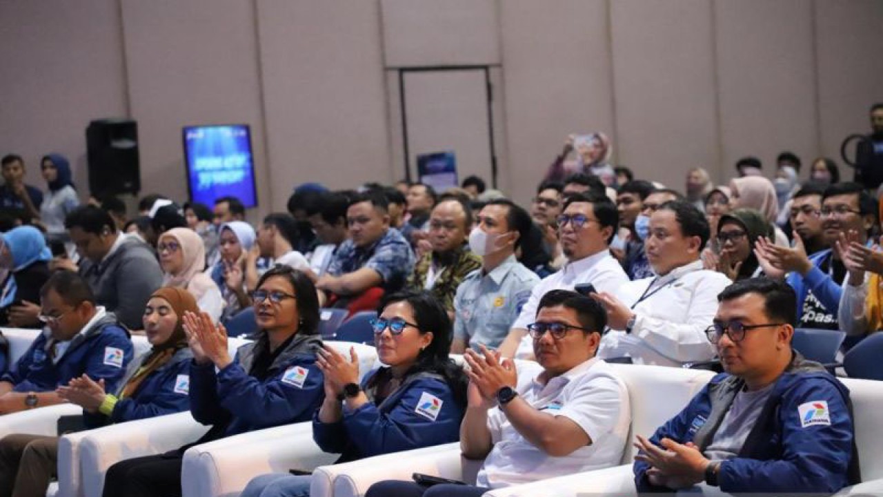 Forum Digital (Fordigi) BUMN dalam agenda BUMN Goes To Campus yang di gelar di Gedung Sasana Budaya Ganesha Institut Teknologi Bandung (ITB), Bandung, Senin (22/5/2023). ANTARA/HO-Jasa Raharja