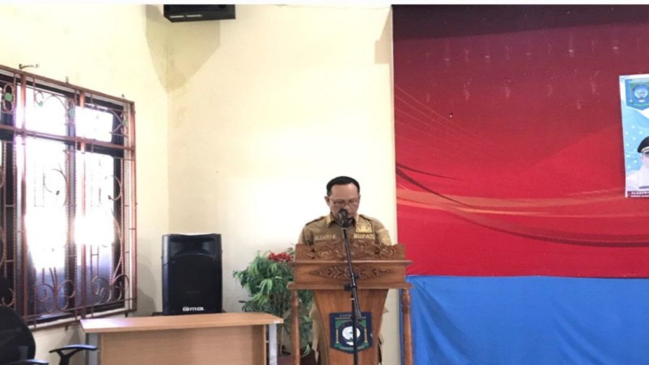Bupati Bangka Tengah Algafry Rahman (ANTARA/Ahmadi)