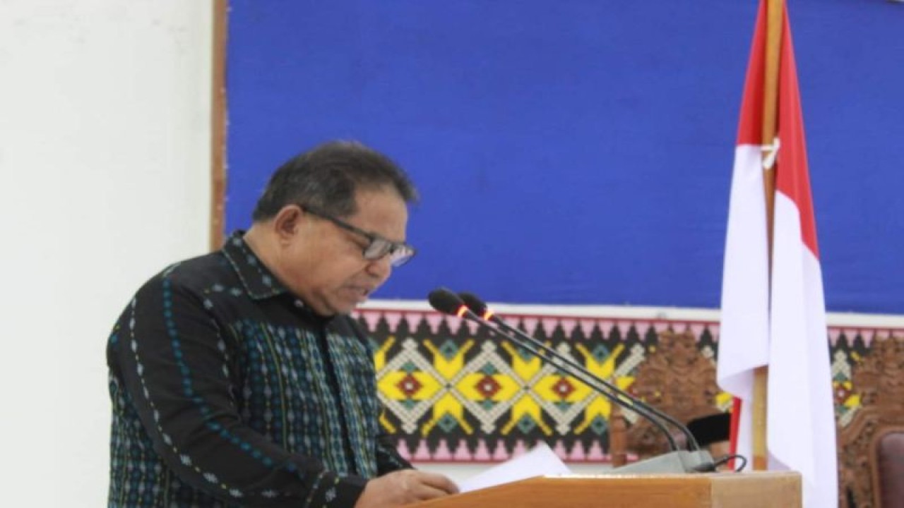 Bupati Manggarai Timur, Agas Andreas (ANTARA/HO-Prokopim Manggarai Timur)