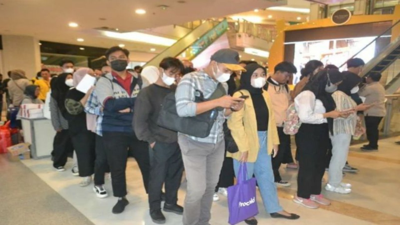 Pemerintah Kota Administrasi Jakarta Selatan menawarkan bidang pelayanan masyarakat pada bursa kerja, Jakarta, Rabu (31/5/2023). ANTARA/HO-Kominfotik Jakarta Selatan