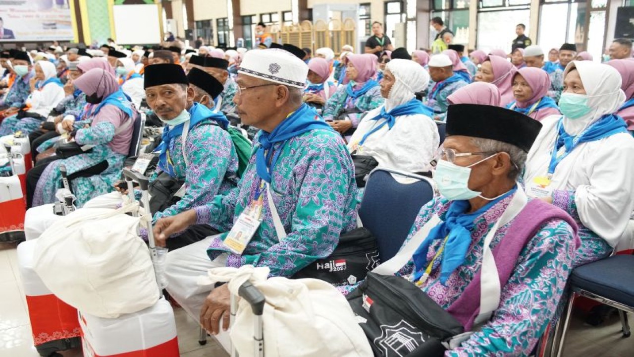Ilustrasi: Jamaah calon haji Embarkasi Palembang . (ANTARA/HO-Kemenag Sumsel)