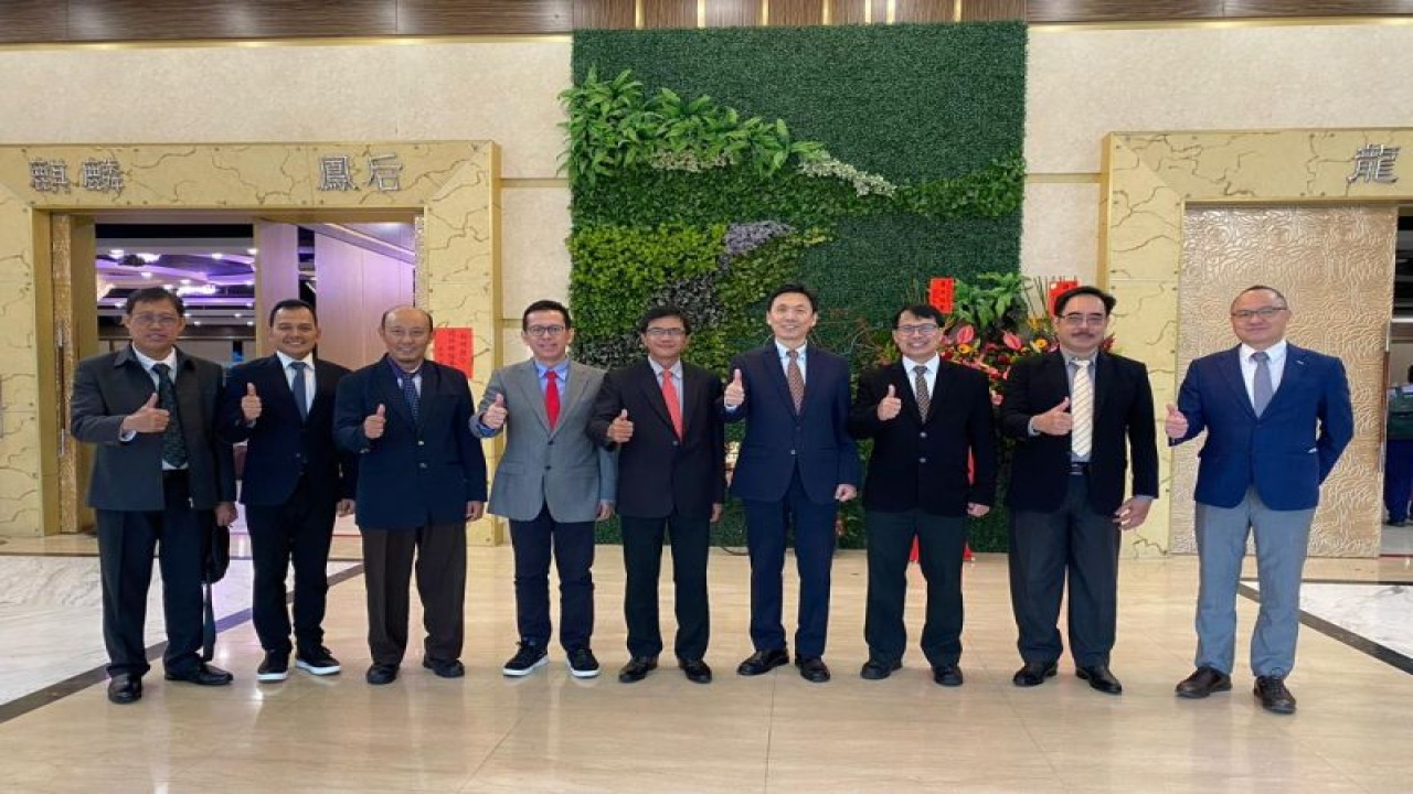 Delegasi UI ketika mengunjungi Taiwan (ANTARA/Foto: istimewa)
