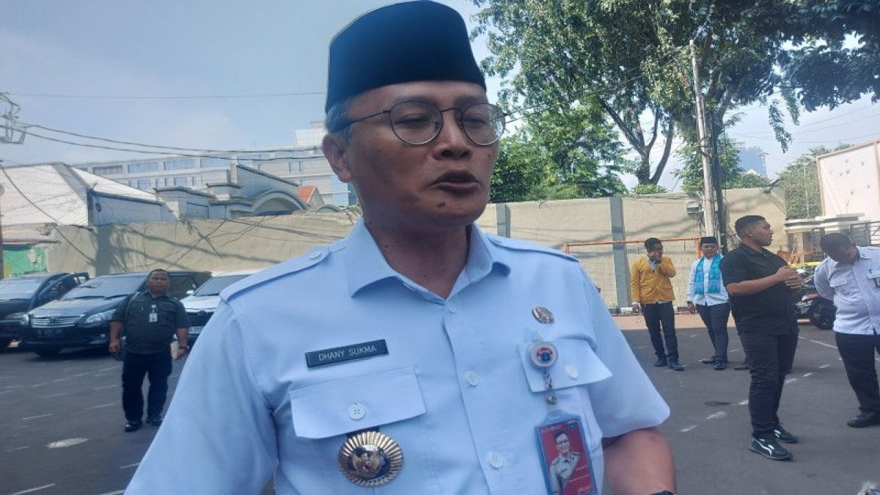 Wali Kota Jakarta Pusat Dhany Sukma saat ditemui di Gedung Dakwah Muhammadiyah Jakarta, Rabu (10/5/2023). ANTARA/Mentari Dwi Gayati
