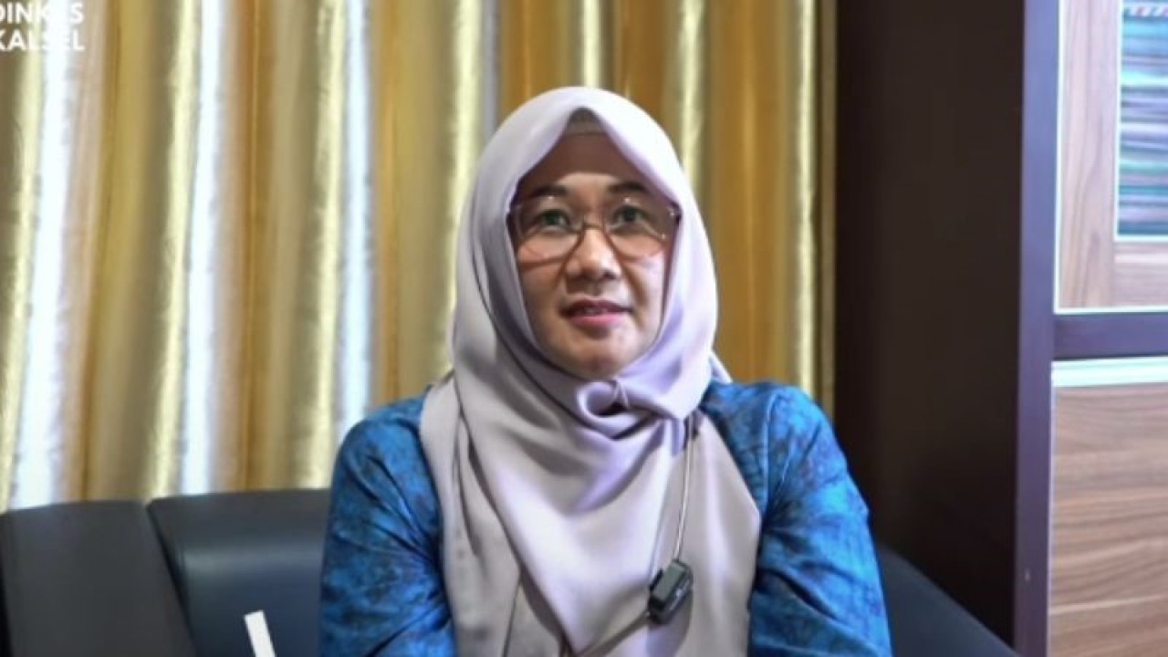 Analisis Kesehatan Seksi Pencegahan dan Pengendalian Penyakit Tidak Menular Dinas Kesehatan Provinsi Kalimantan Selatan Noor Herawati. (ANTARA/HO Dinas Kesehatan)
