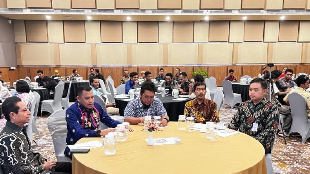 Diskusi BPPM dengan Mahasiswa Maluku di Yogyakarta 2023( FOTO ANTARA/HO-Pemprovmaluku)