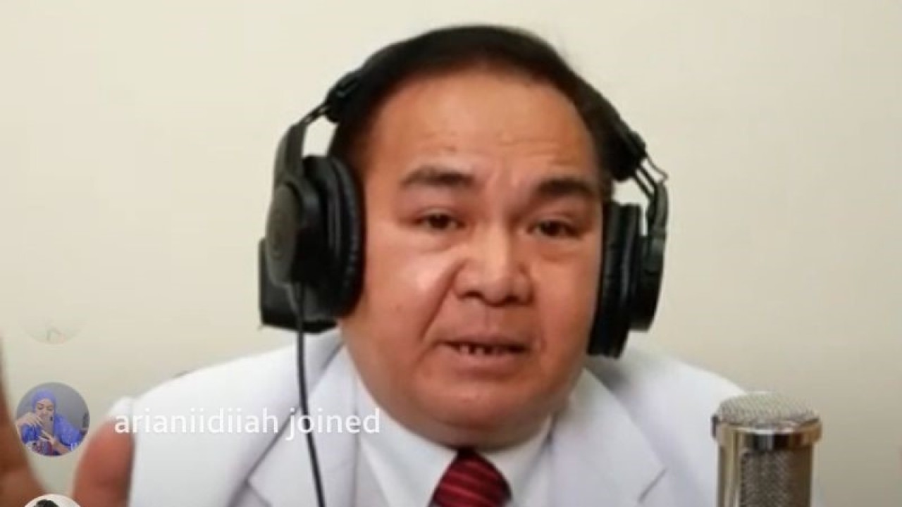 Tangkapan layar Dokter Spesialis Paru dr. Wiwien Heru Wiyono pada acara diskusi mengenai perawatan asma dalam memperingati Hari Asma Sedunia yang diikuti secara daring di Jakarta, Selasa (2/5/2023). (ANTARA/Sean Filo Muhamad)