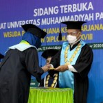 Dokumentasi. Prosesi wisuda di Universitas Muhammadiyah Palangkaraya (UMPR) pada periode 2020. (ANTARA/HO-Humas UMPR)-1684838975