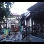 Dua rumah warga yang hangus terbakar di Kota Bengkulu. ANTARA/Anggi Mayasari-1683616221