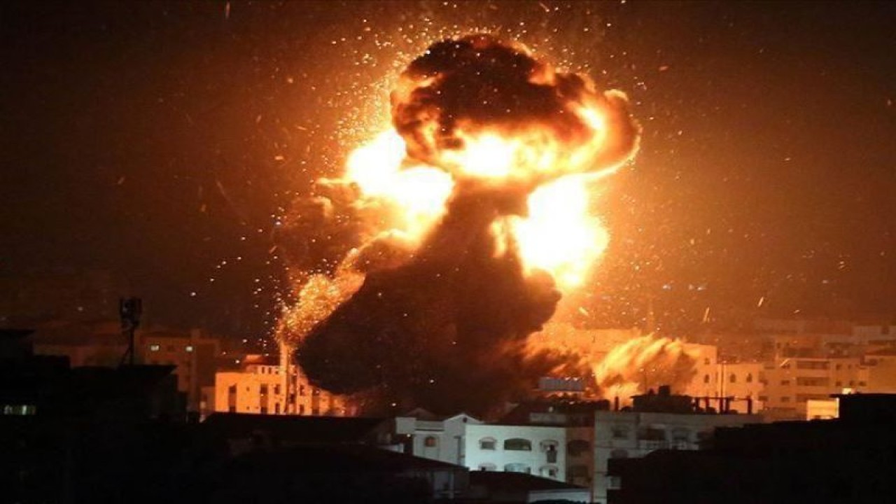Fail Foto: Suasana Jalur Gaza setelah pemboman Israel (Anadolu Agency)