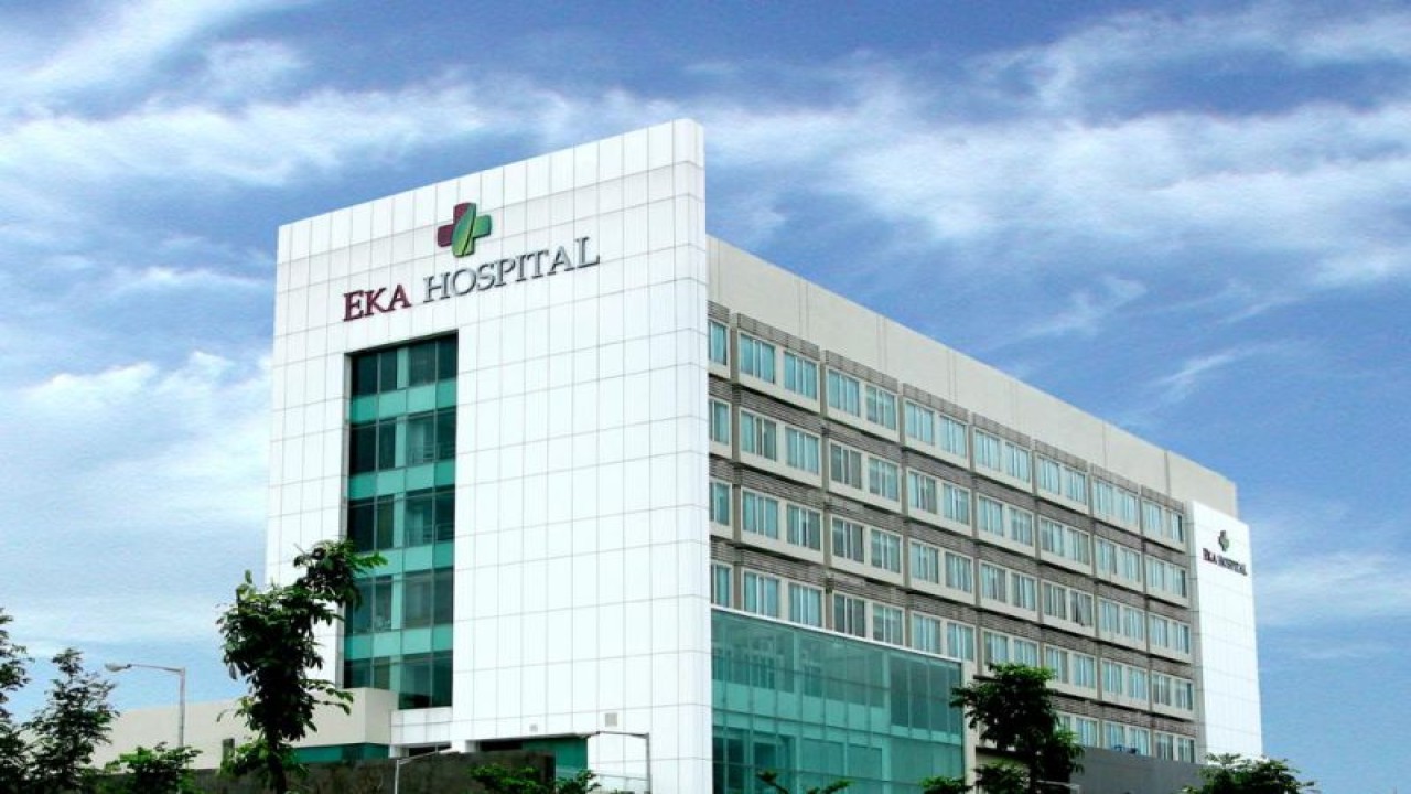 Gedung Eka Hospital BSD Serpong. (ANTARA/HO.EKa Hospital)