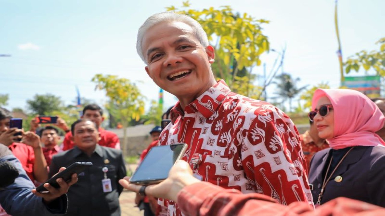 Gubernur Jawa Tengah Ganjar Pranowo. ANTARA/HO-Humas Pemprov Jateng