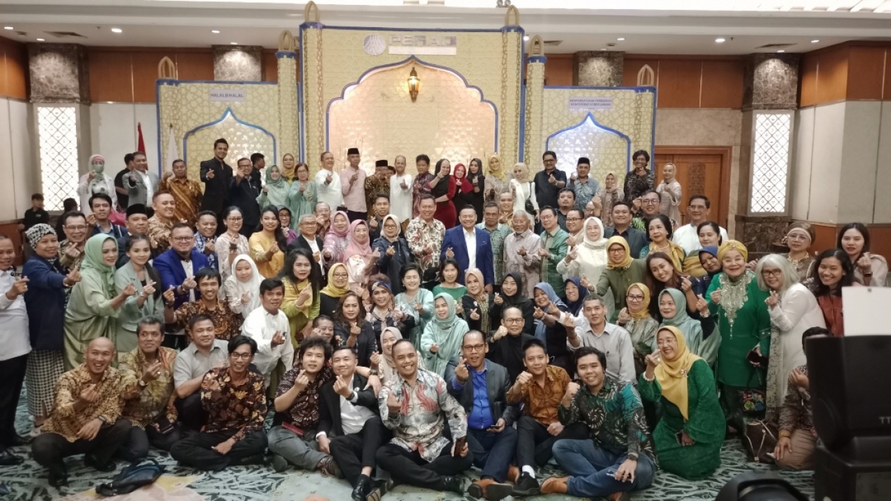 Halal bihalal DPN Peradi / Foto: Arf18