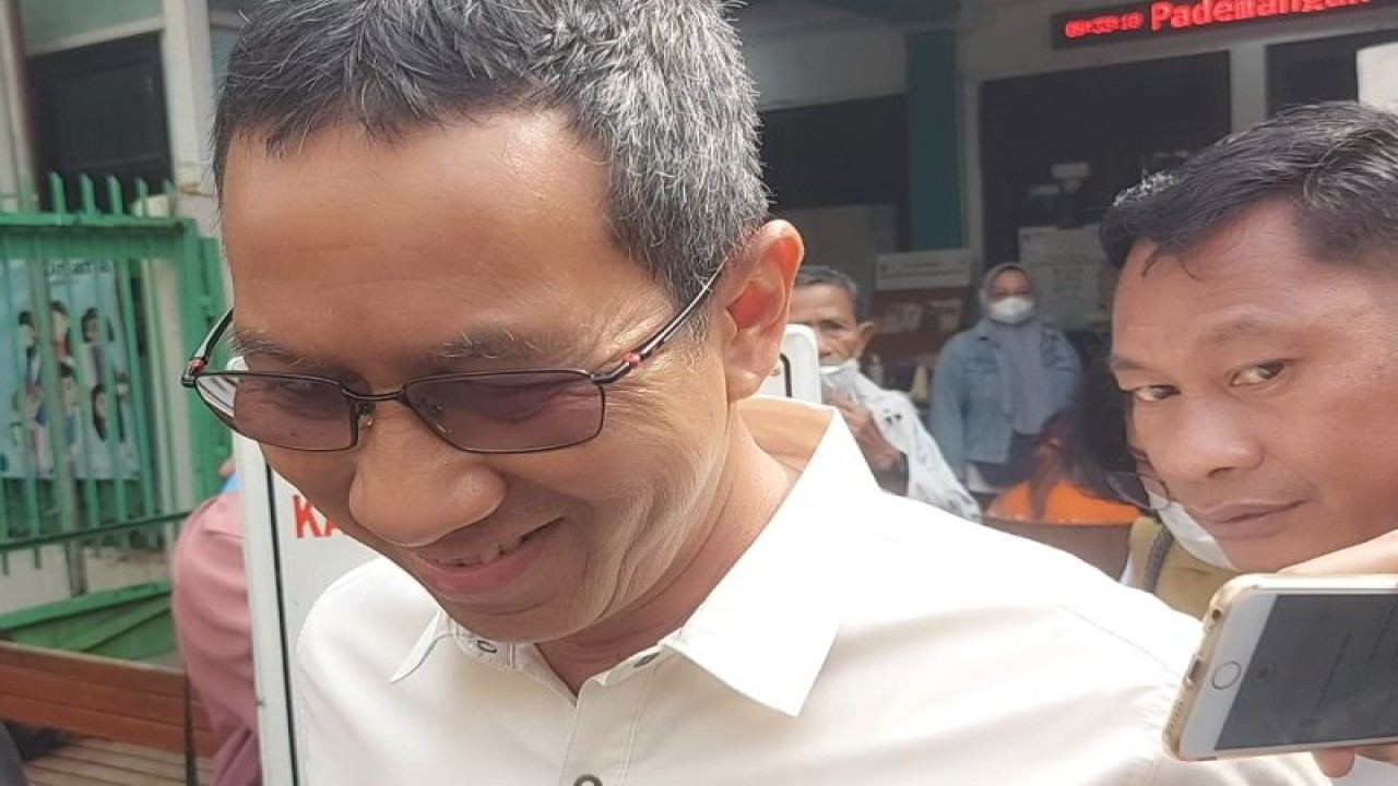 Penjabat Gubernur DKI Jakarta Heru Budi Hartono di Jakarta Utara, Selasa (23/5/2023). ANTARA/Abdu Faisal