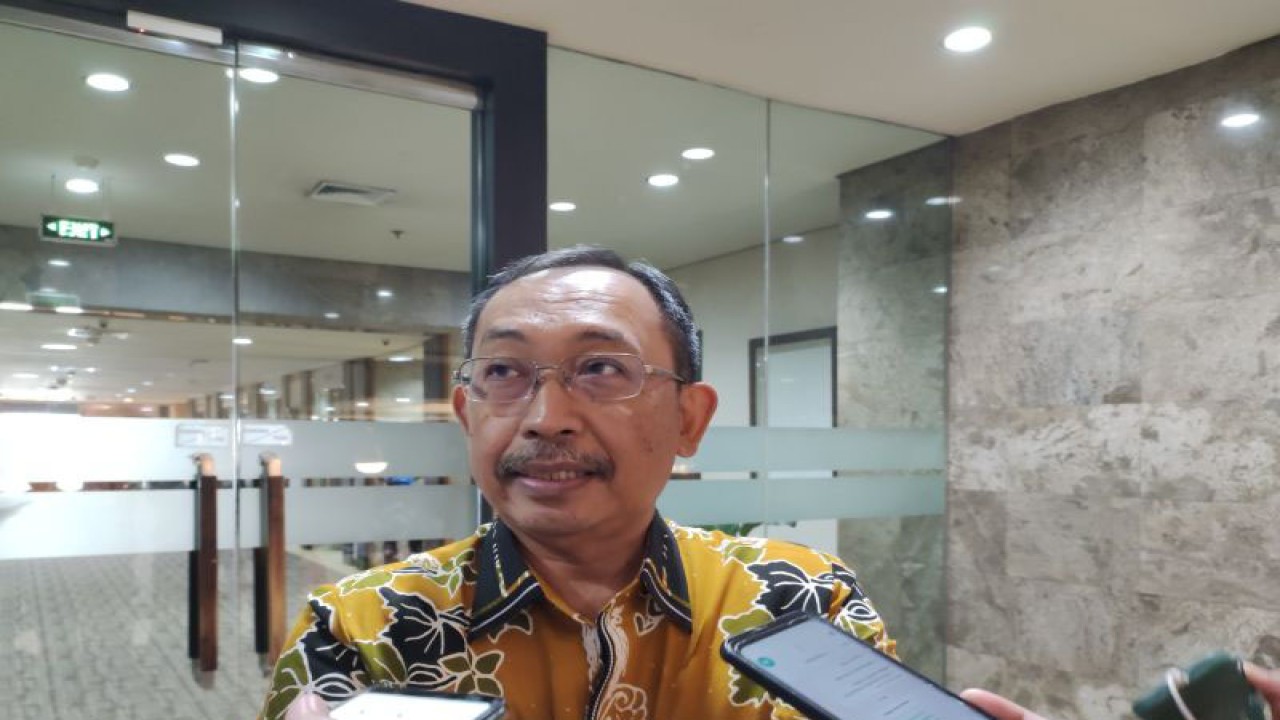 Plt Direktur Jenderal Industri Kimia, Farmasi, dan Tekstil (IKFT) Kemenperin Ignatius Warsito. ANTARA/Ade Irma Junida