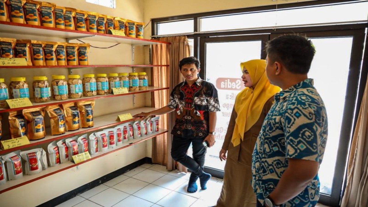 IKM di Kota Kediri. ANTARA/ HO-Pemkot Kediri