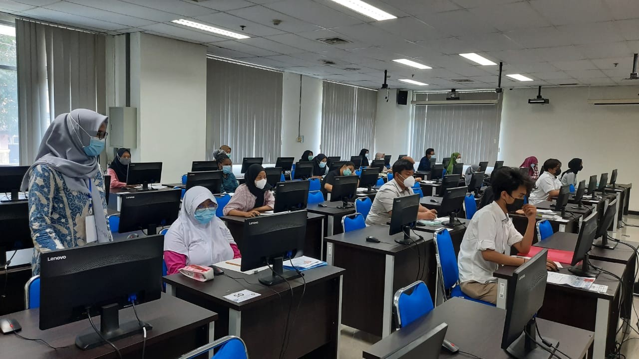 Ilustrasi pelaksanaan UTBK/ist 