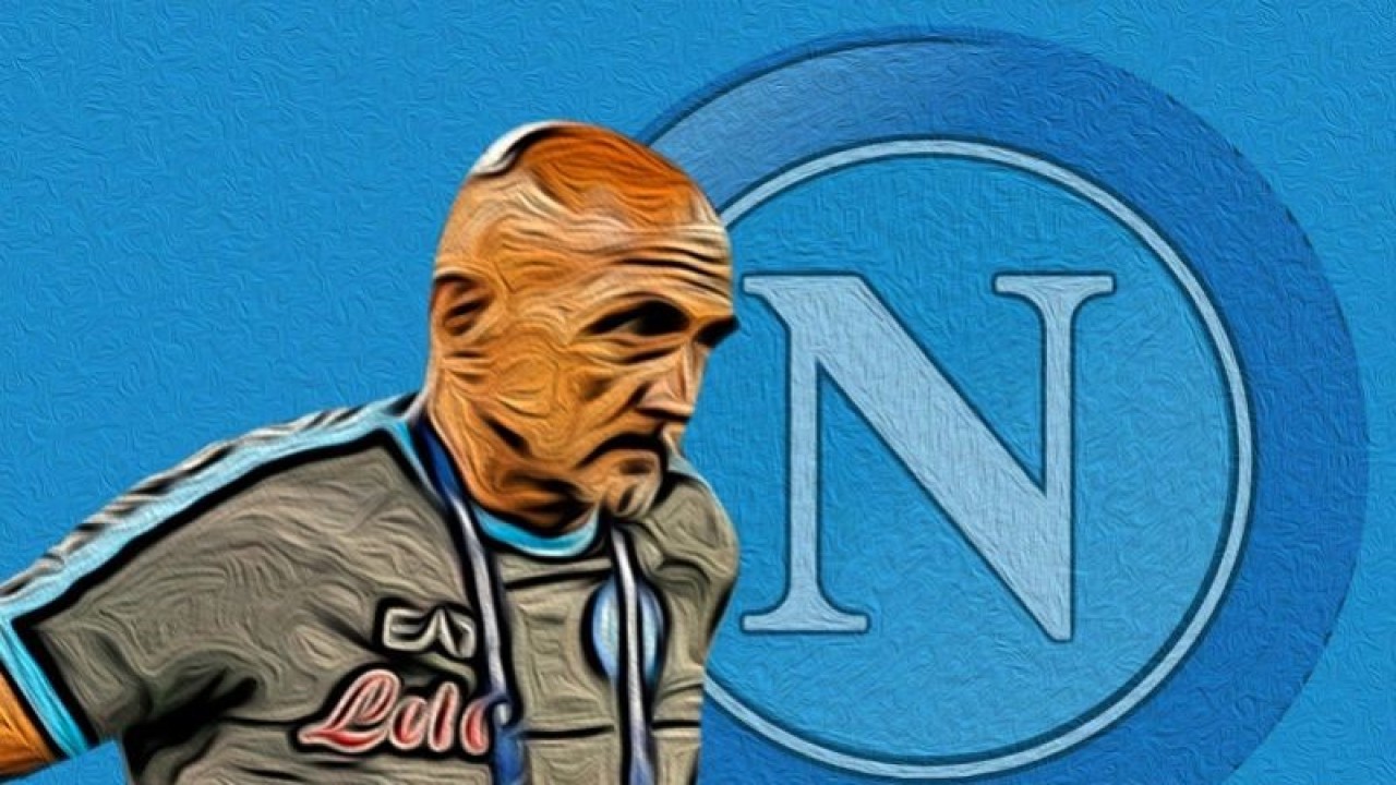 Ilustrasi pelatih Napoli, Luciano Spalletti. (ANTARA/Gilang Galiartha)