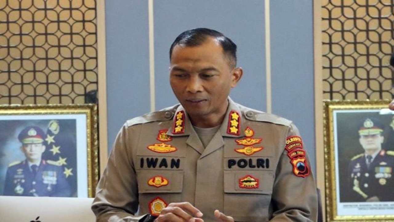 Kepala Polres Kota Surakarta Kombes Pol. Iwan Saktiadi. saat memberikan keterangan di Solo. ANTARA/Bambang Dwi Marwoto.