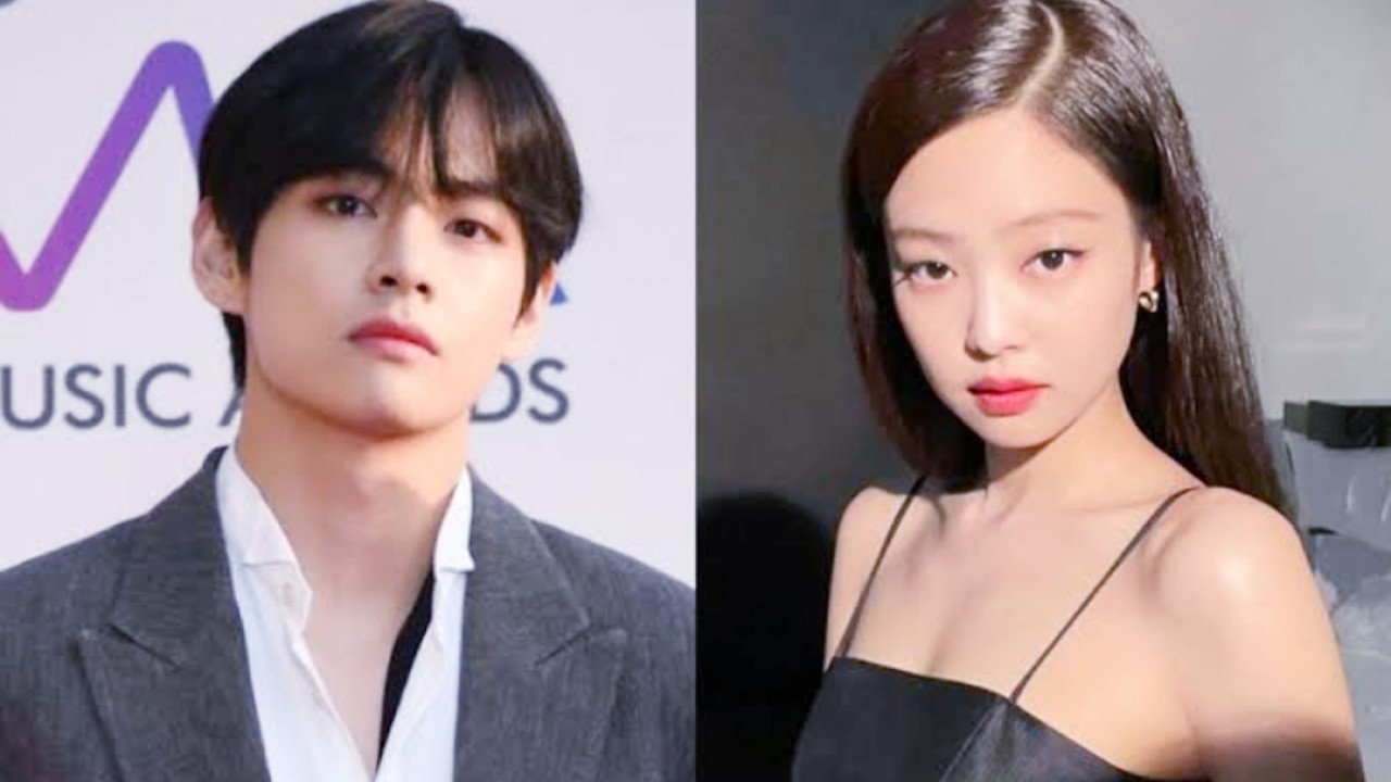 Jennie BLACKPINK dan V BTS/net