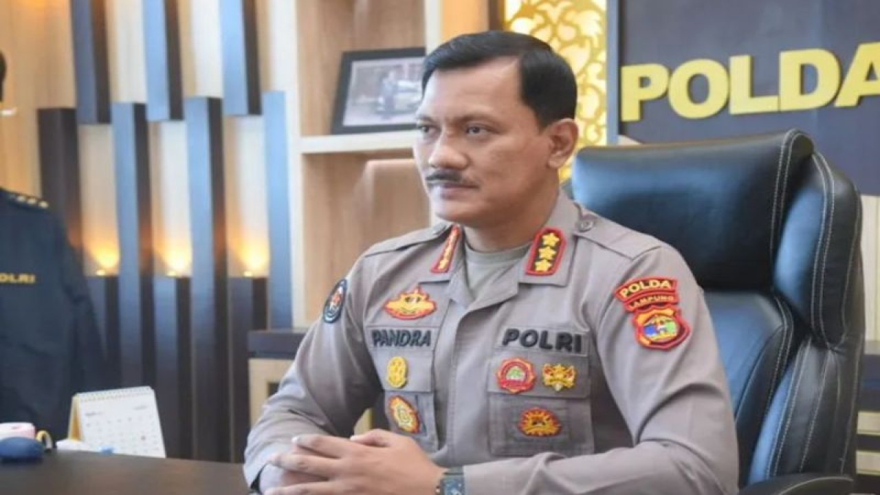 Kabid Humas Polda Lampung Kombes Pol Zahwani Pandra Arsyad, di Bandarlampung. ANTARA/HO.