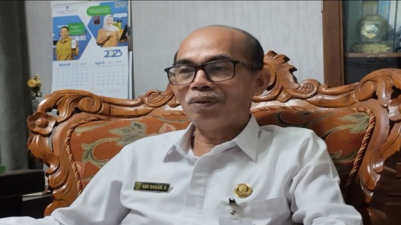 Kadinsos Tabalong Abu Bakar Sidiq (Antara-ho/ist)