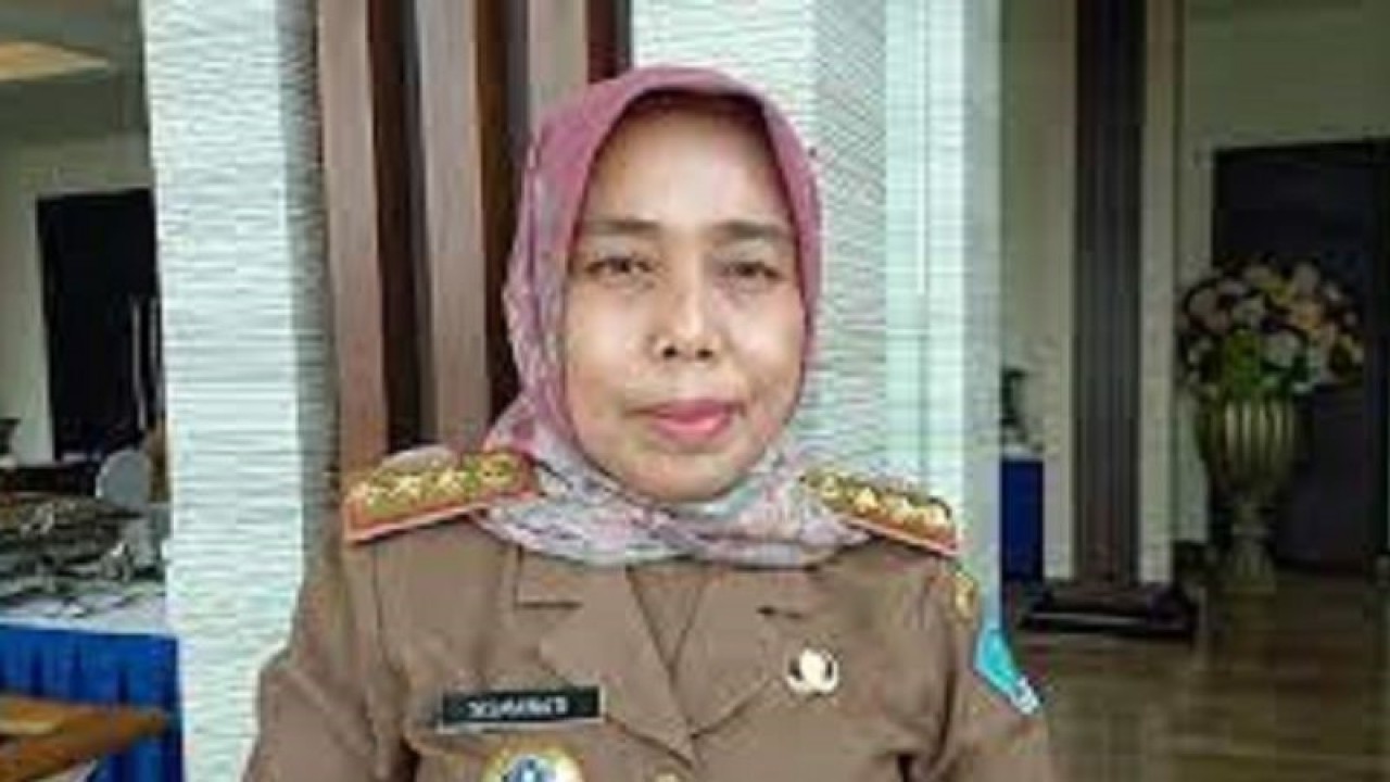 Kadis Lingkungan Hidup dan Kehutanan Kota Kendari Ir.Nismawati, MSi di Kendari, Kamis (Foto ANTARA/Azis Senong)