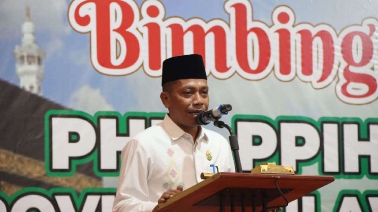 Kakanwil Kemenag Provinsi Sultra, H Muhammad Saleh. (Foto ANTARA/HO-Humas Kemenag Sultra)