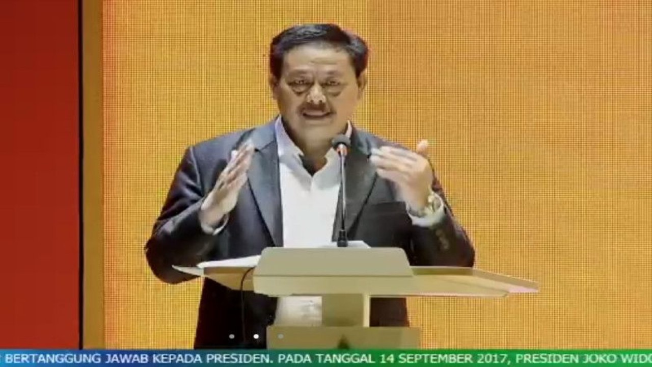 Tangkapan Layar - Kepala Perpustakaan Nasional (Perpusnas) RI Muhammad Syarif Bando pada momen peluncuran buku "Literasi Kunci Negara Produsen" dalam rangka Hari Buku Nasional dan 43 Tahun Perpusnas pada Rabu (17/5/2023) yang diikuti secara daring di Jakarta. (ANTARA/Lintang Budiyanti Prameswari)