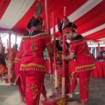 Kegiatan lomba menumbuk padi Pekan Gawai Dayak 2022 lalu. ANTARA/Septian-1683870908