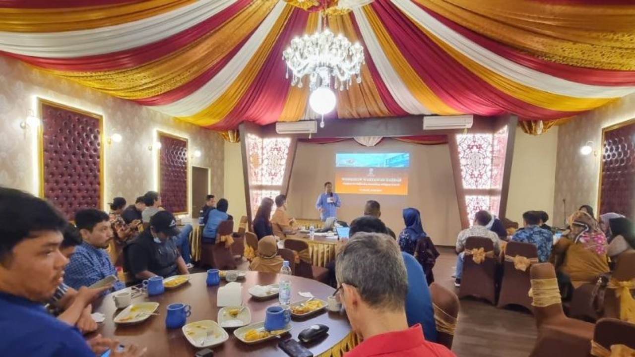 Kegiatan workshop wartawan daerah bersama BEI (ANTARA/Dedi)