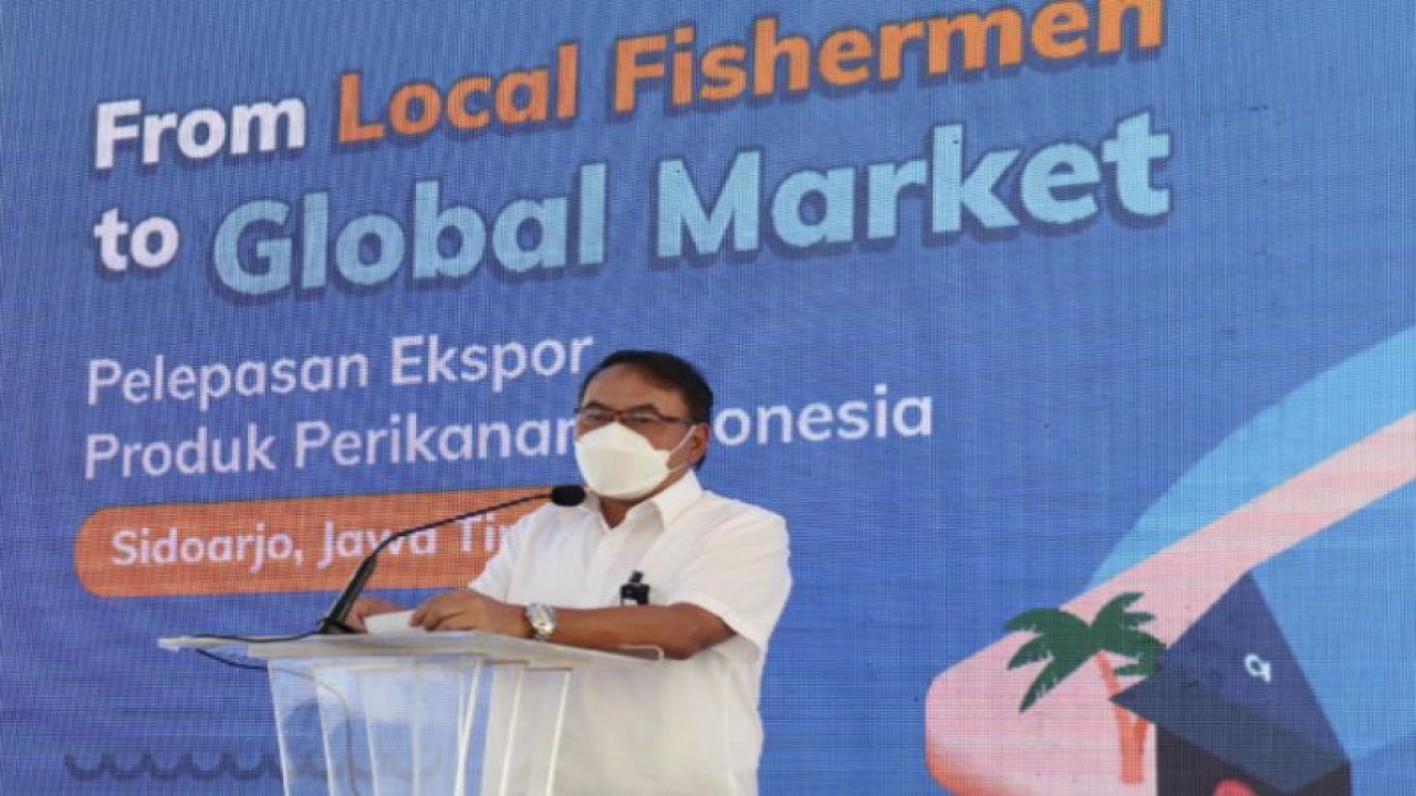 Dirjen Pengembangan Ekspor Nasional Kementerian Perdagangan Didi Sumedi menyebutkan bahwa perusahaan start up Indonesia yang digawangi anak muda ini sangat membanggakan, tidak hanya berhasil menembus pasar mancanegara dengan merek sendiri, tapi juga telah memberdayakan nelayan-nelayan kecil agar terhubung dengan rantai pasar global dengan menerapkan prinsip-prinsip berkeadilan. (ANTARA/ Biro Humas Kementerian Perdagangan)