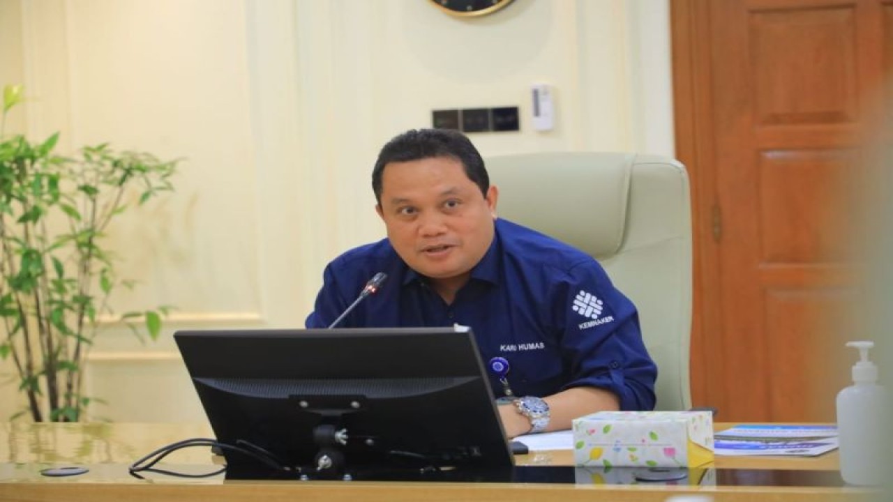 Kepala Biro Hubungan Masyarakat Kementerian Ketenagakerjaan, Chairul Fadhly Harahap. (ANTARA/HO-Kemnaker)