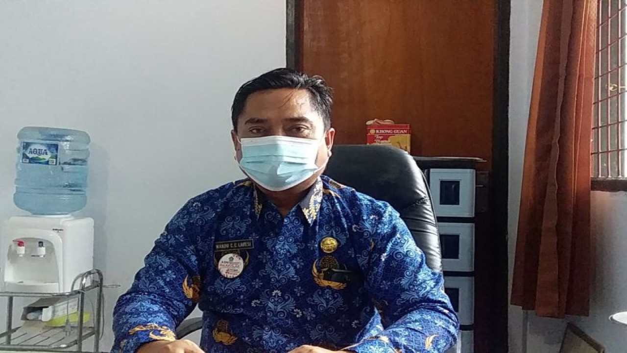 Kepala BPBD Sangihe Wandu Labesi. ANTARA (1)