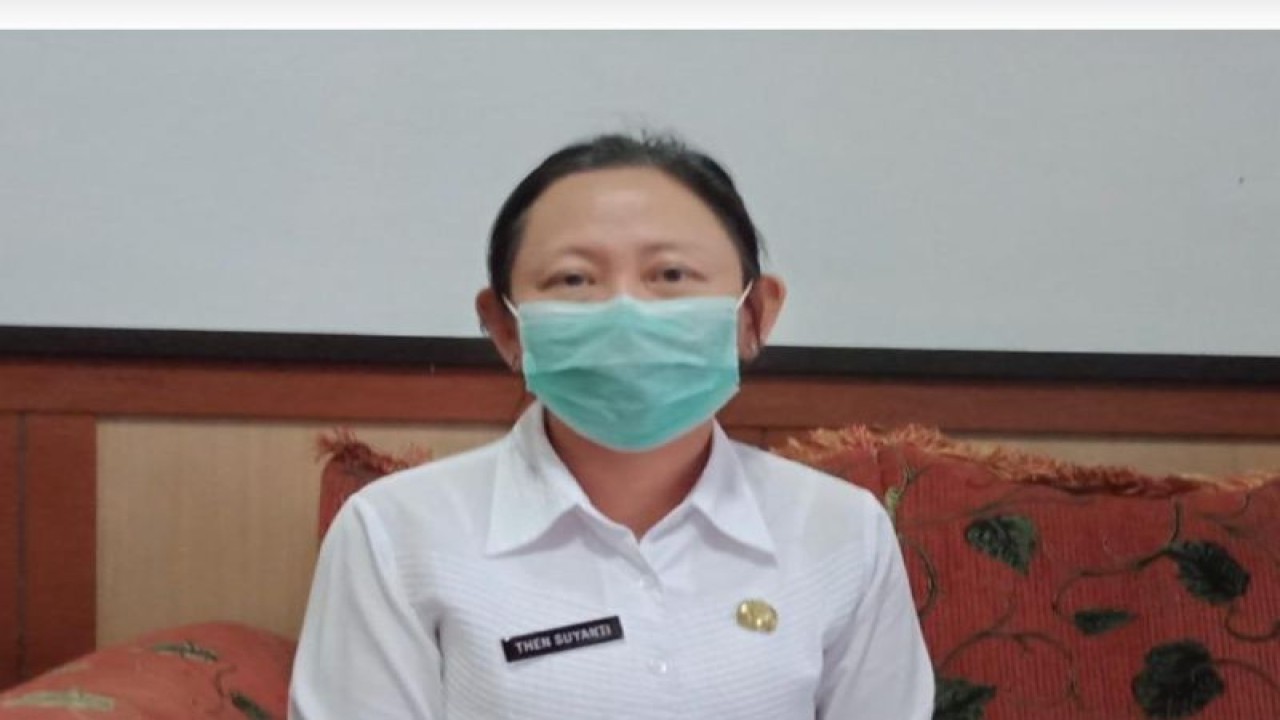Kepala Dinas Kesehatan Kabupaten Bangka dr Then Suyanti. (ANTARA/Kasmono)