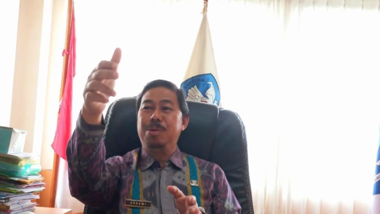 Kepala Dinas Pendidikan Provinsi Babel Ervawi. ANTARA/HO-Elza Elvia.