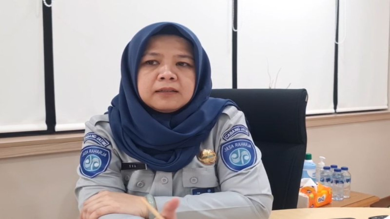Kepala Jasa Raharja Cabang utama Jawa Timur Eva Yuliasta. ANTARA/HO-Jasa Raharja