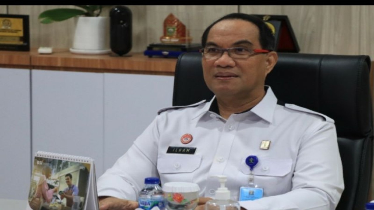 Kepala Kanwil  Kemenkumham Sumatera Selatan Ilham Djaya. (ANTARA/Yudi Abdullah/23)