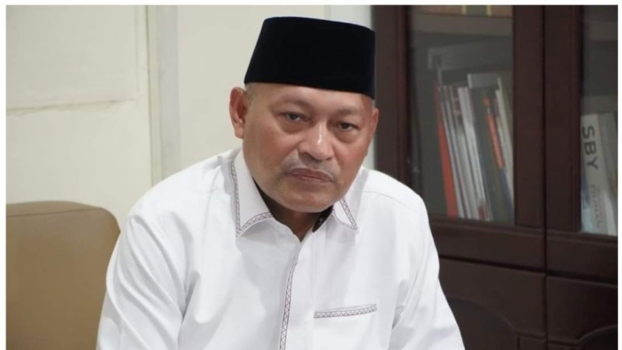 Kepala Kanwil Kementerian Agama (Kemenag) Sulut H Sarbin Sehe, di Manado, Kamis (11/5/2023). ANTARA/Nancy L Tigauw.