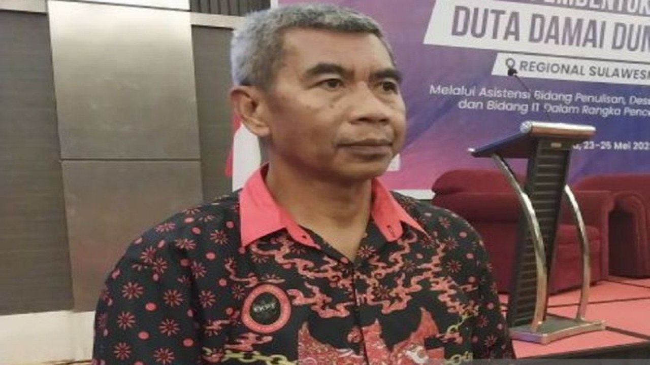 Ketua FKPT Provinsi Sulawesi Tengah, Doktor Muhd Nur Sangadji (ANTARA/Muhammad Hajiji)