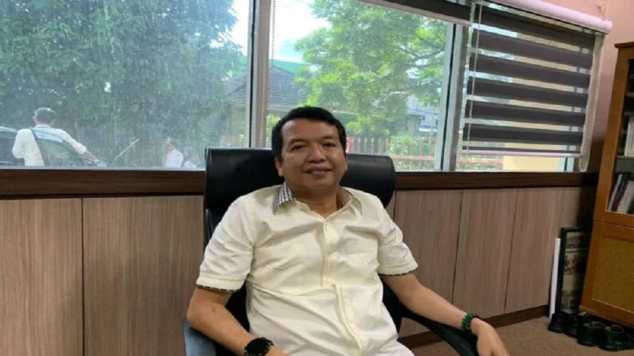Ketua Komisi Pemilihan Umum (KPU) Provinsi Sumatra Selatan Amrah Muslimin (ANTARA/Ahmad Rafli Baiduri)