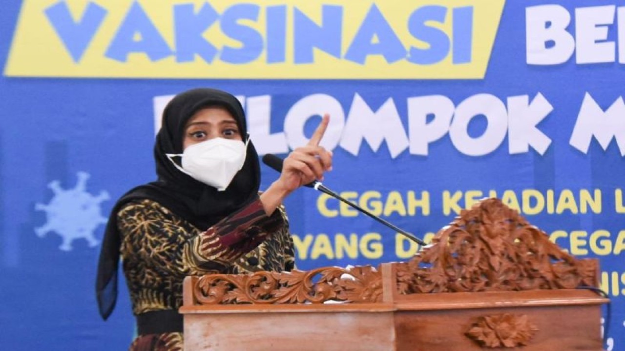 Ketua TP PKK Kota Kediri Ferry Silviana Abu Bakar. ANTARA/ HO-Pemkot Kediri