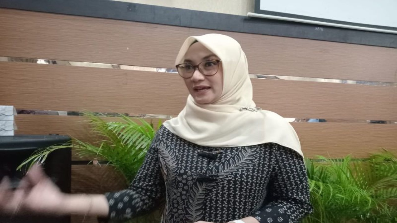 Ketua TP PKK Kota Mataram Kinnastri Mohan Roliskana. (ANTAR/Nirkomala)
