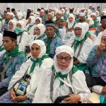 Kloter 1 asal Makassar masuk Asrama Haji Sudiang-1684827306