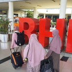 Kondisi arus balik mudik H+9 Lebaran Idul Fitri 2023 di bandara RHF Tanjungpinang, Kepri, Selasa (2/5/2023). (Ogen)-1683191465